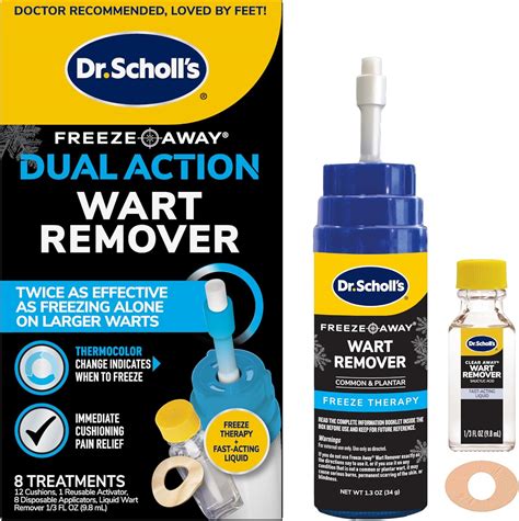 Infographic comparing different home wart treatment methods: salicylic acid, freeze spray, and duct tape, with pros and cons.
