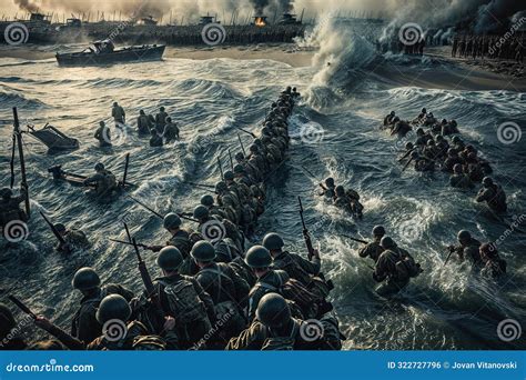 Historical photographs depicting Black soldiers in various roles during World War II, including logistical support and combat.