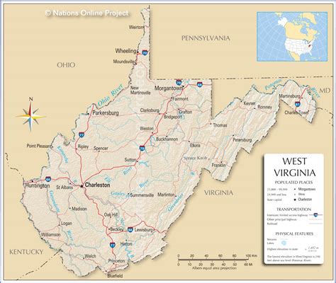 Map of West Virginia highlighting clinic locations: Bridgeport, Weston, Buckhannon, Elkins, and Summersville