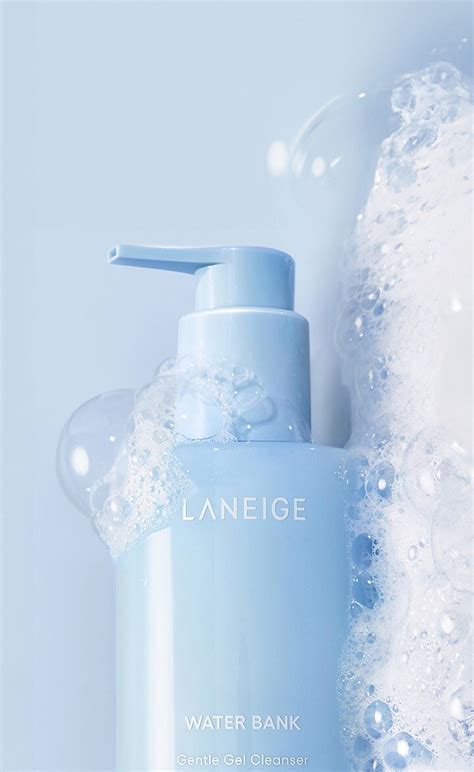 A split image showing an oil cleanser dissolving makeup and a gentle gel cleanser creating a light lather.