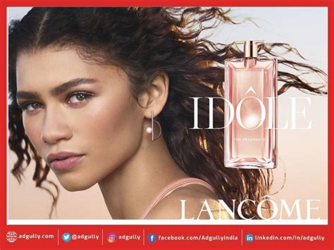 Promotional image featuring Zendaya as a Lancôme ambassador.
