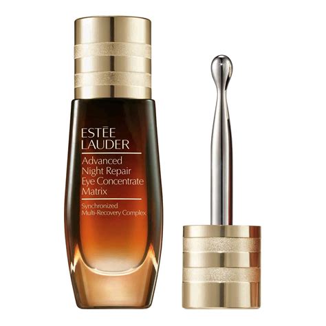 Image of the Estée Lauder Advanced Night Repair Eye Concentrate Matrix with its applicator