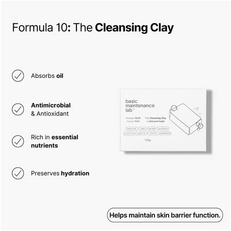 An infographic illustrating how clay ingredients absorb excess oil and impurities from the skin.