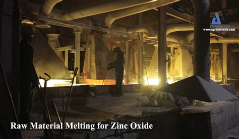 Historical illustration of zinc oxide production or application in early paints.