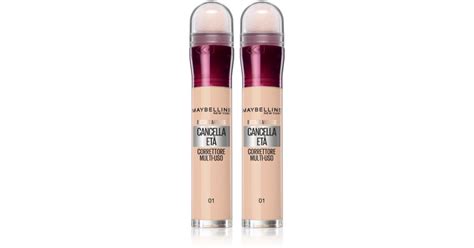 Image showing the click-up applicator and sponge of the Maybelline Age Rewind concealer