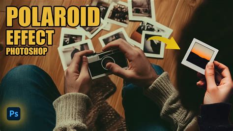 Screenshot of BeFunky editor showing Polaroid effect tools