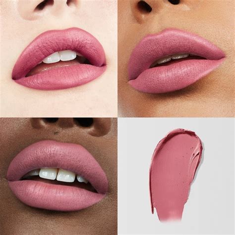 A close-up of the Makeup By Mario Ultra Suede Cozy Lip Creme applicator and texture.