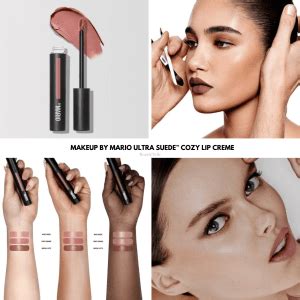 Erika Veurink wearing Makeup By Mario Ultra Suede Cozy Lip Creme.