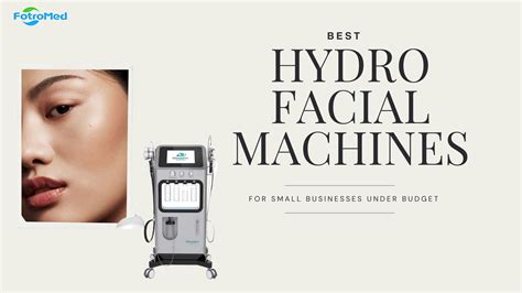 FotroMed Hydro Facial Machine with its various attachments