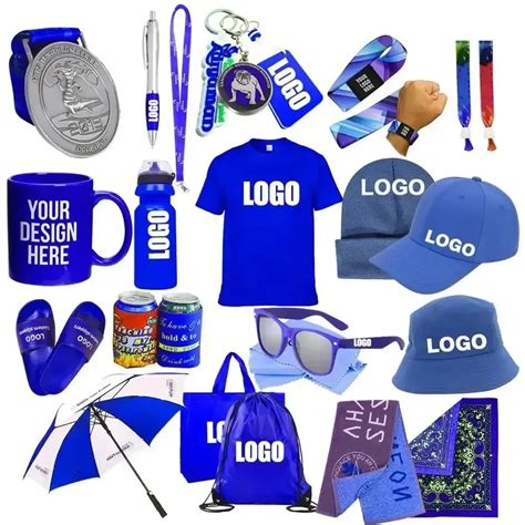 Collage of various promotional sunscreen products with custom logos.
