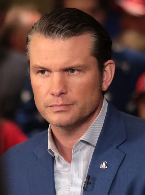 Pete Hegseth's facial features, highlighting perceived changes in skin smoothness.