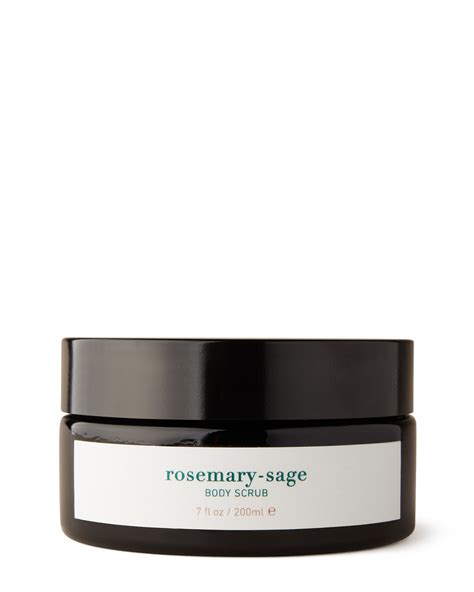 Isun Rosemary-Sage Cleansing Body Scrub in a spa setting