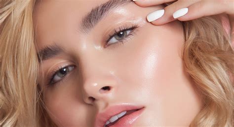 Close-up of dewy skin texture after applying the Matte Magic Mist & Set, highlighting subtle glow.