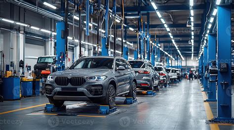 Exterior view of The Wash Shop with cars being serviced