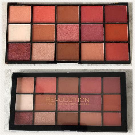 Swatches of the Makeup Revolution Newtrals 2 Palette
