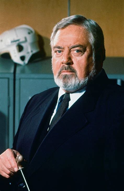 Raymond Burr in his later years, perhaps during the filming of 