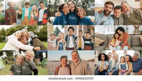 A collage of happy families and babies, representing successful fertility journeys.