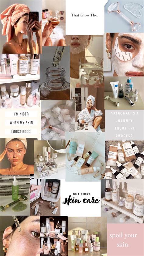 Collage of different facial treatments offered at Mindy Kim Skincare