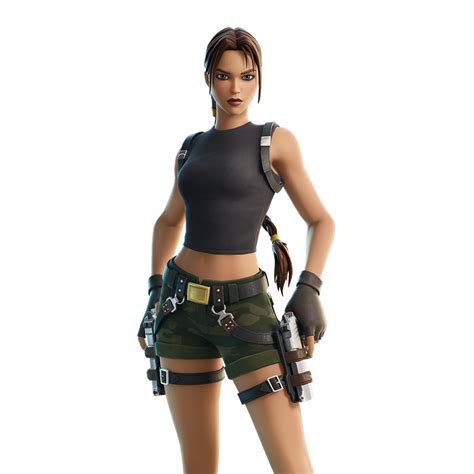 Lara Croft skin in Fortnite
