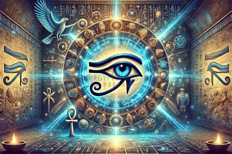 Stylized depiction of the Eye of Horus symbol
