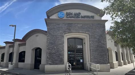 Exterior view of the Dermatology and Skin Center of Las Vegas clinic at Box Canyon Drive.