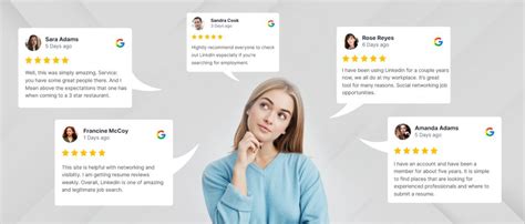 Collage of user testimonials with star ratings