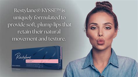 Infographic showing a timeline of Restylane Kysse results, from immediate post-treatment to 12 months.