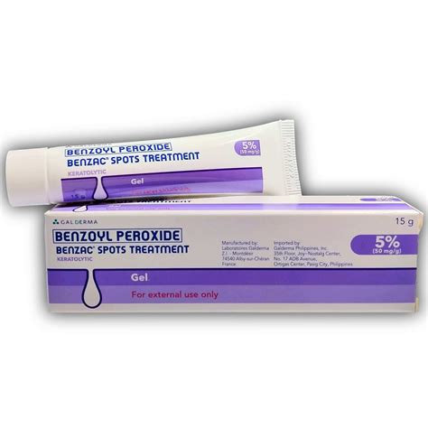 Photo of different benzoyl peroxide spot treatment products