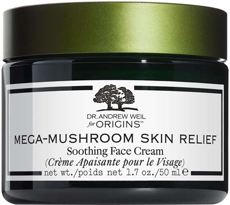 Product shot of Origins Dr. Weil Mega-Mushroom Skin Relief Soothing Face Cream