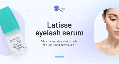 Infographic detailing potential side effects of eyelash serums and how to mitigate them.