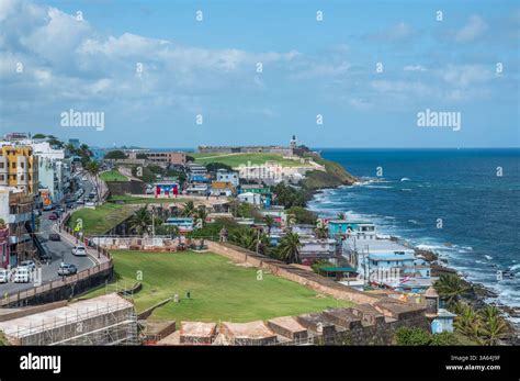 Scenic view of Old San Juan with historic architecture