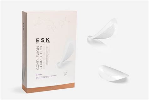 Image showcasing the active ingredients in ESK Complexion Correction patches
