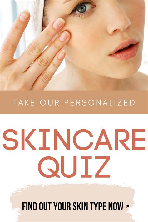 Infographic illustrating the personalized skincare quiz and consultation process