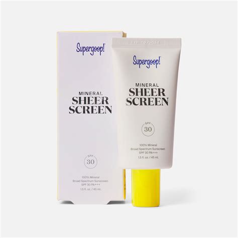 Supergoop! Mineral Sheerscreen SPF 30 PA+++ product shot