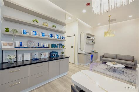 Interior of 36 North Moore Dermatology office, emphasizing a relaxing and tranquil atmosphere.