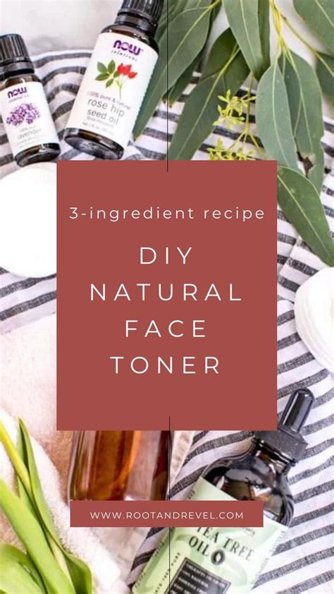 Visual comparison of ingredient lists from a conventional toner and a natural DIY toner.
