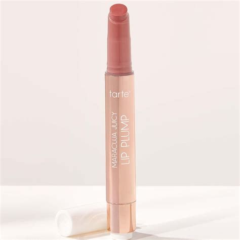 Close-up of Tarte Maracuja Juicy Lip Plump product in its packaging.
