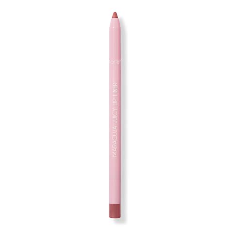 Image showcasing the Tarte Maracuja Juicy Lip Liner packaging with the built-in sharpener.