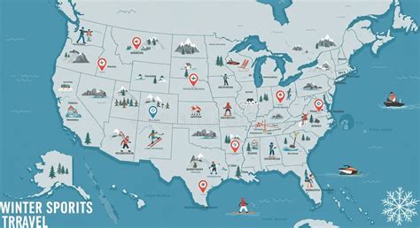 A map highlighting the various training locations across the United States.