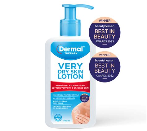 Close-up of Dermal Therapy Very Dry Face Cream texture on skin