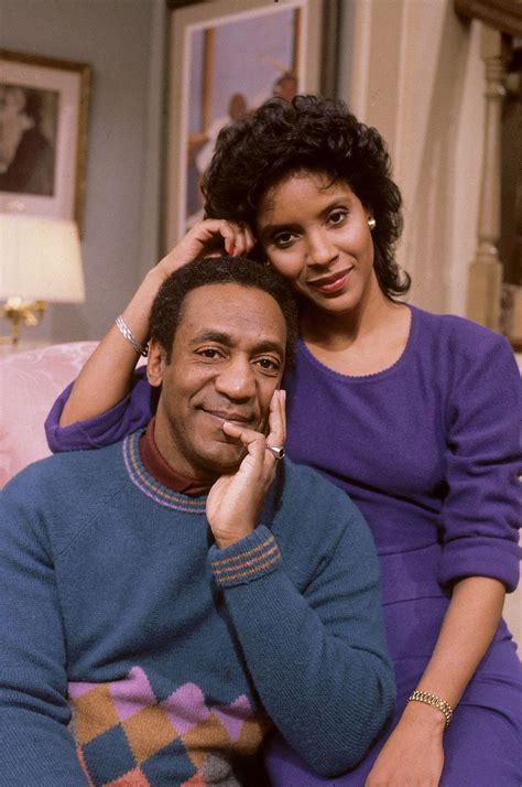 Phylicia Rashad and Bill Cosby as Clair and Cliff Huxtable on The Cosby Show