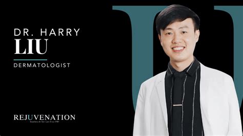 A portrait of a friendly and professional dermatologist (Dr. Liu).