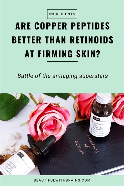 Infographic illustrating the function of key ingredients like peptides and retinoids in stimulating collagen production.