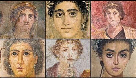 Historical illustrations or depictions of ancient makeup practices.