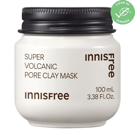 Texture shot of Innisfree Super Volcanic Pore Clay Mask