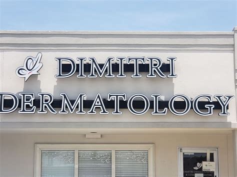 A collage of professional headshots of the Dimitri Dermatology physicians.