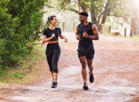 People engaging in various forms of exercise like yoga and jogging.