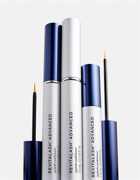Comparison table showing Revitalash Advanced Eyelash Conditioner alongside other popular lash serums, detailing price, key ingredients, and average user rating.