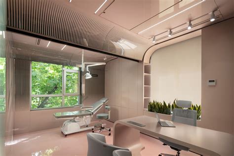 A modern, welcoming dermatology clinic interior.
