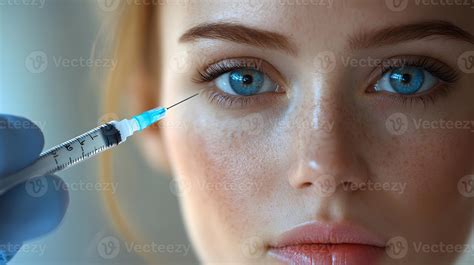 A medical professional preparing to administer a Botox injection
